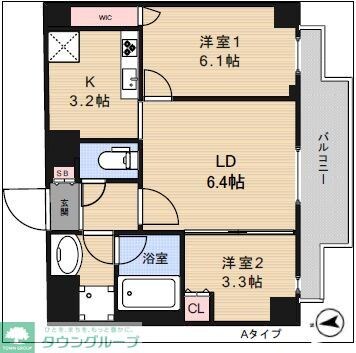 アーバンパーク三ノ輪の物件間取画像