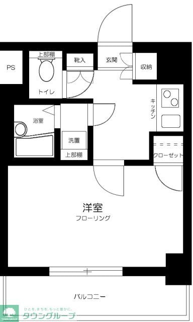 スカイコート神田第３の物件間取画像