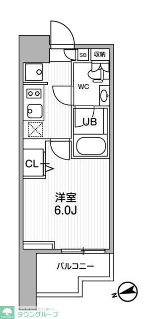 ＡＬＴＥＲＮＡ南大井の物件間取画像