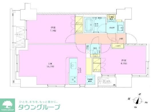 半蔵門レジデンスの物件間取画像