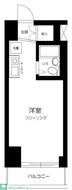 プライムステイ築地の物件間取画像