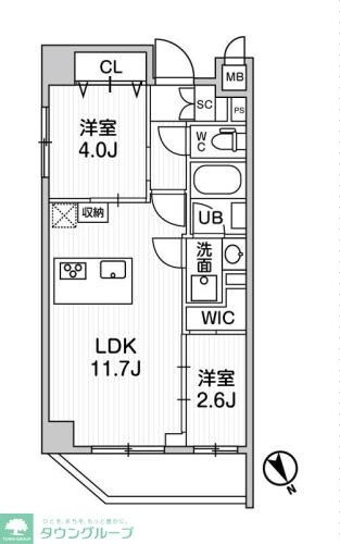 ステージファースト浅草橋IVの物件間取画像