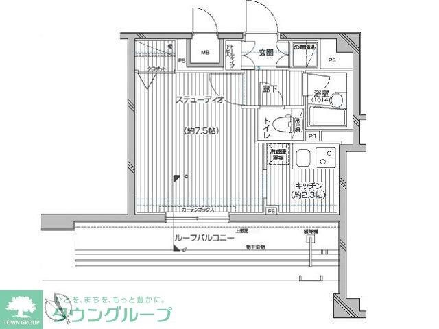 デュオ・スカーラ御茶ノ水IIの物件間取画像