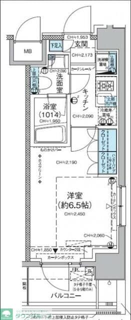 アルティス蒲田イーストの物件間取画像