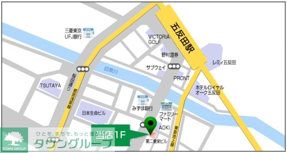 ザ・パークハビオ五反田の物件内観写真