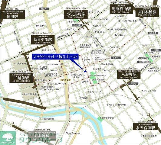 プラウドフラット三越前イーストの物件内観写真