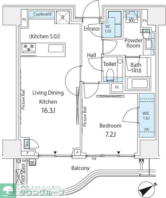 パークコート南青山三丁目の物件間取画像