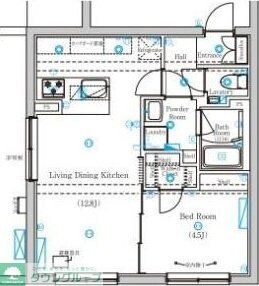 Mind Kojiyaの物件間取画像
