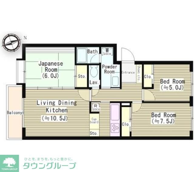 リンズハウスの物件間取画像