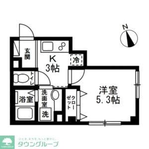 物件間取画像