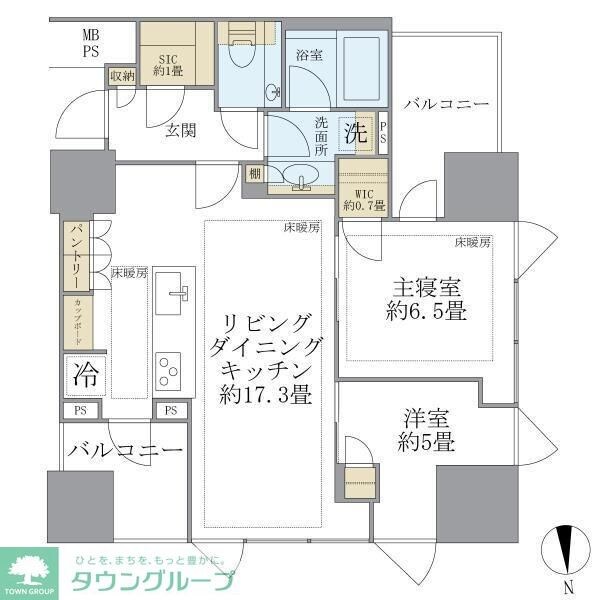 三田ガーデンヒルズ　サウスヒルの物件間取画像
