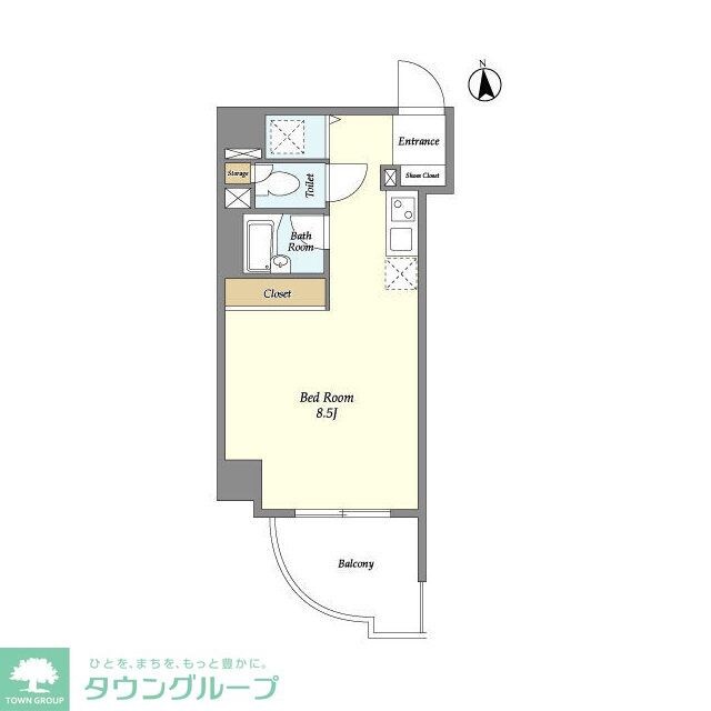 プレミアステージ芝公園IIの物件間取画像