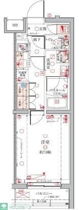 クレヴィスタ久が原の物件間取画像