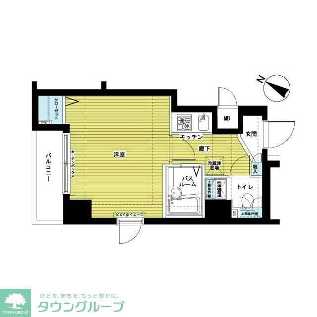 フェニックス日本橋浜町弐番館の物件間取画像
