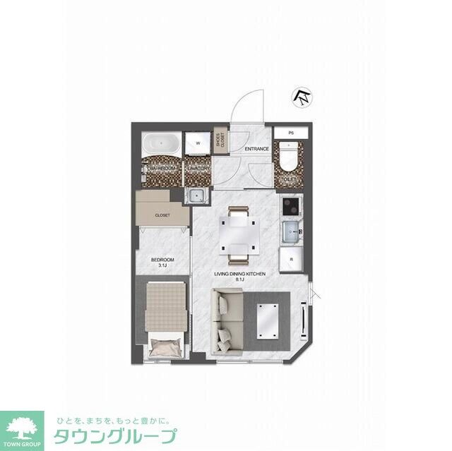 ウェルスクエア馬込IIの物件内観写真