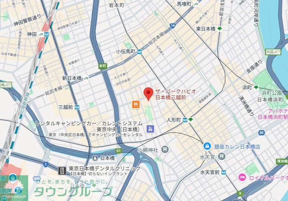 ザ・パークハビオ日本橋三越前の物件内観写真