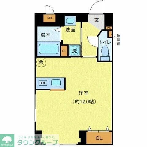 レピュア池上レジデンスの物件間取画像