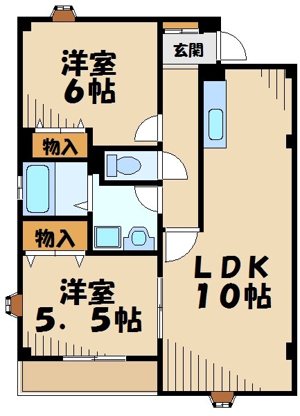 エスポワール宮崎台Ｓの物件間取画像