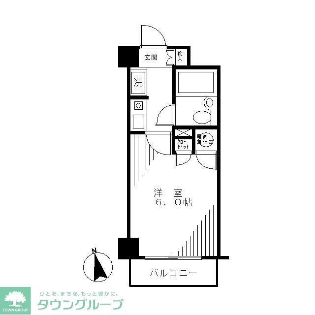 カテリーナ生田の物件間取画像