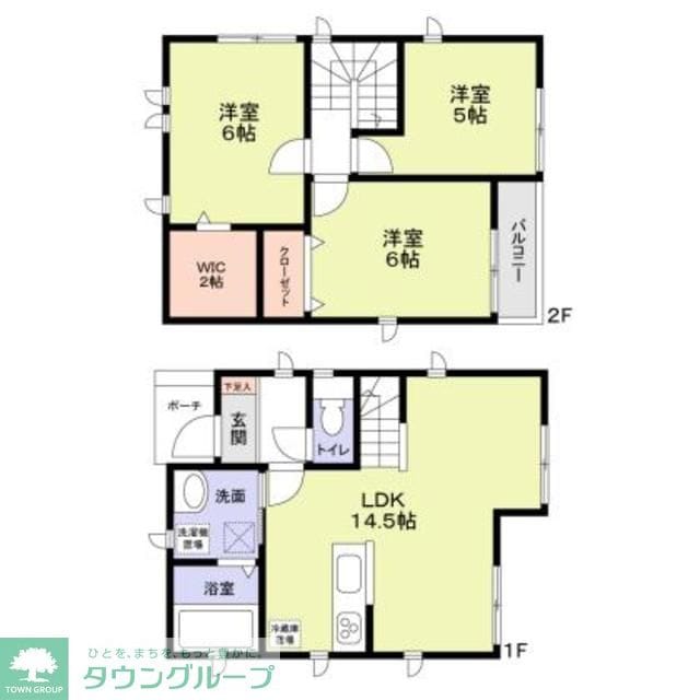 （仮称）多摩区中野島６丁目計画７号棟の物件間取画像