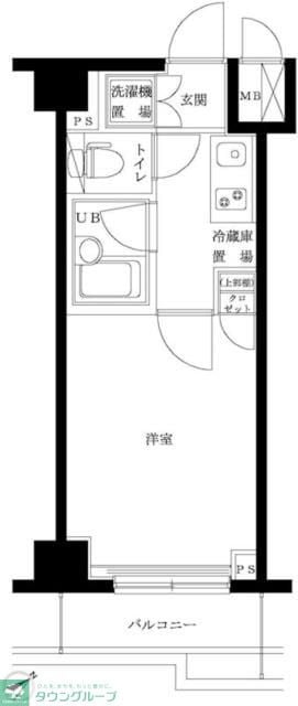 ルーブル溝の口参番館の物件間取画像