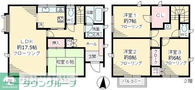 パークヴィレッジ王禅寺IIIの物件間取画像