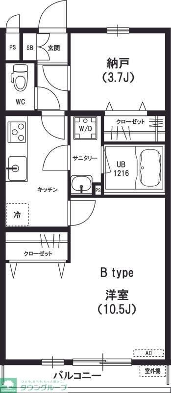 リブリ・百合ヶ丘の物件間取画像