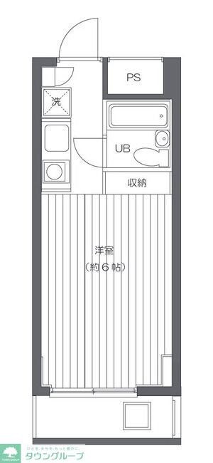 エスケイケイビルの物件間取画像