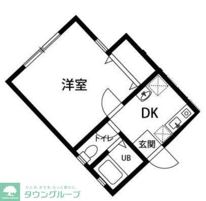 DOME-TAMA　Ｐ棟の物件間取画像