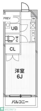 シュガーハイツ南大沢の物件間取画像