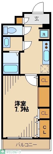 物件間取画像