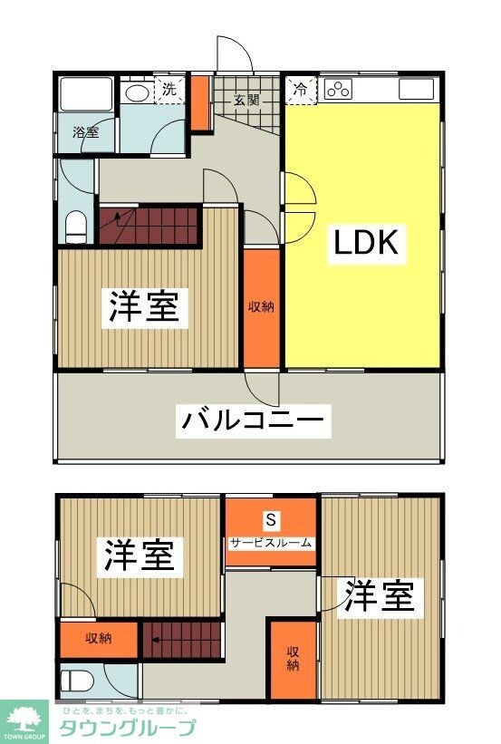 物件間取画像