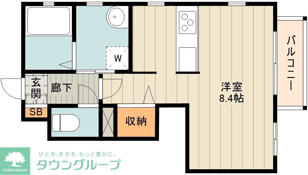 ハピネスIIの物件間取画像