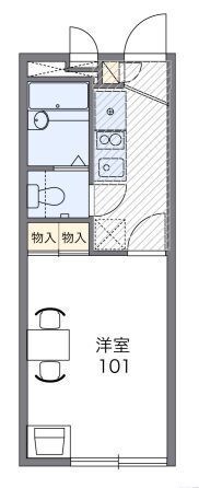 レオパレス犬山の物件間取画像