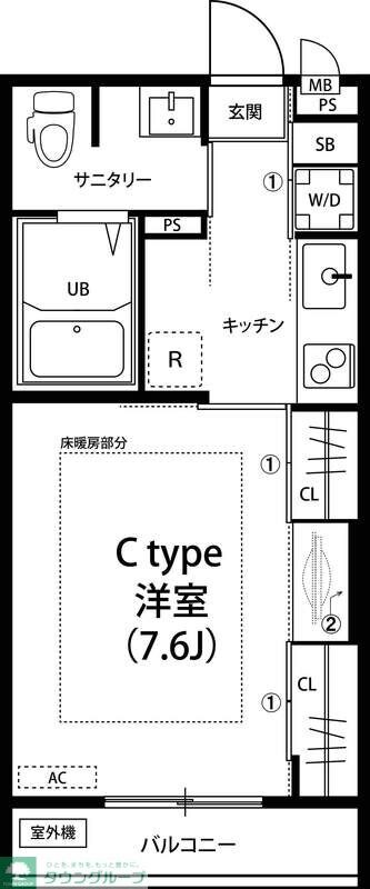 リブリ・オアシス湘南台の物件間取画像