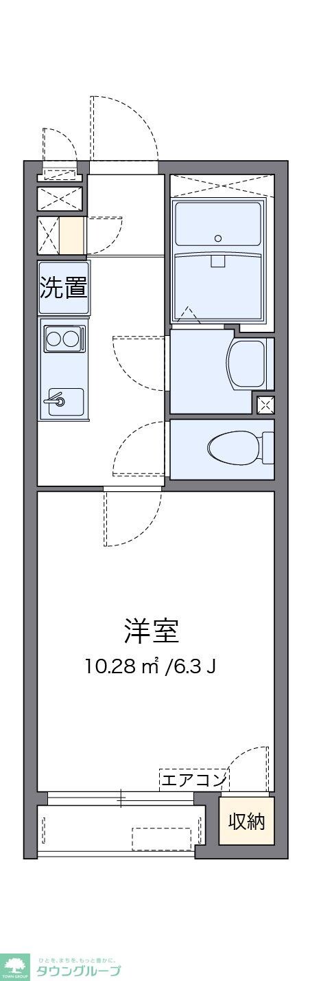 クレイノアベニューIIIの物件間取画像