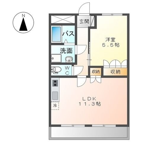 ジュピターの物件間取画像