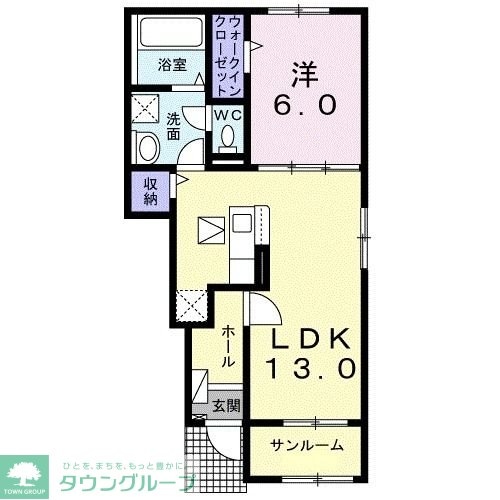 グレイスの物件間取画像