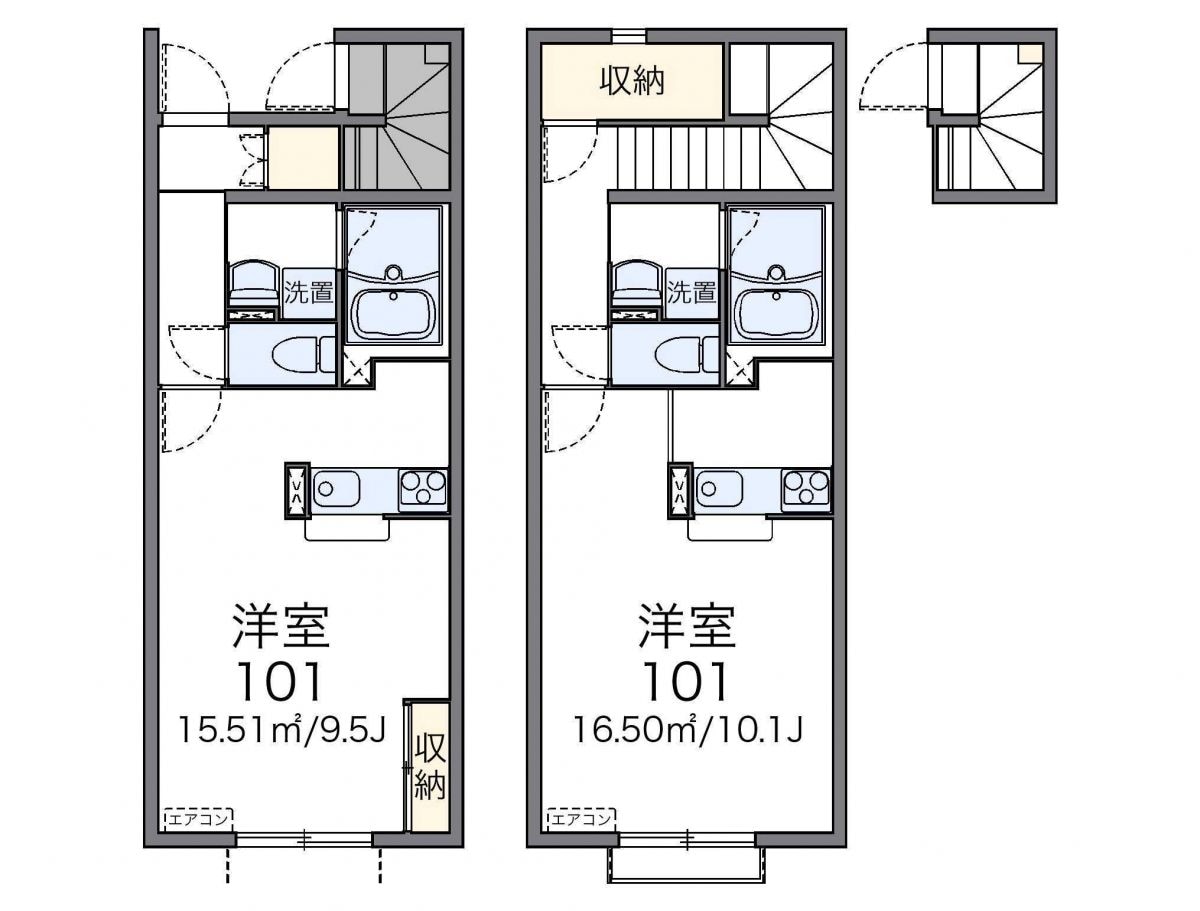 レオネクストコンフォートの物件間取画像