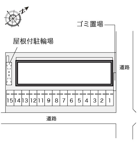 レオパレスシュッドプロスペールの物件内観写真