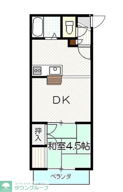 物件間取画像