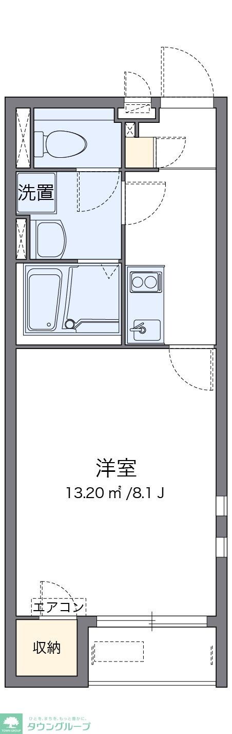 クレイノＳＴＡＲＳの物件間取画像