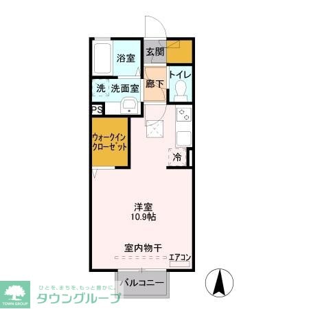 クレールの物件間取画像