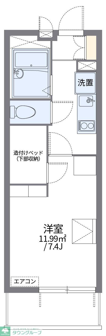 物件間取画像
