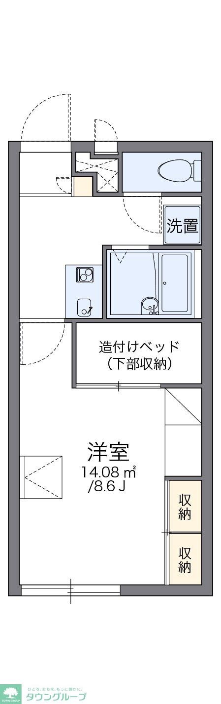 物件間取画像