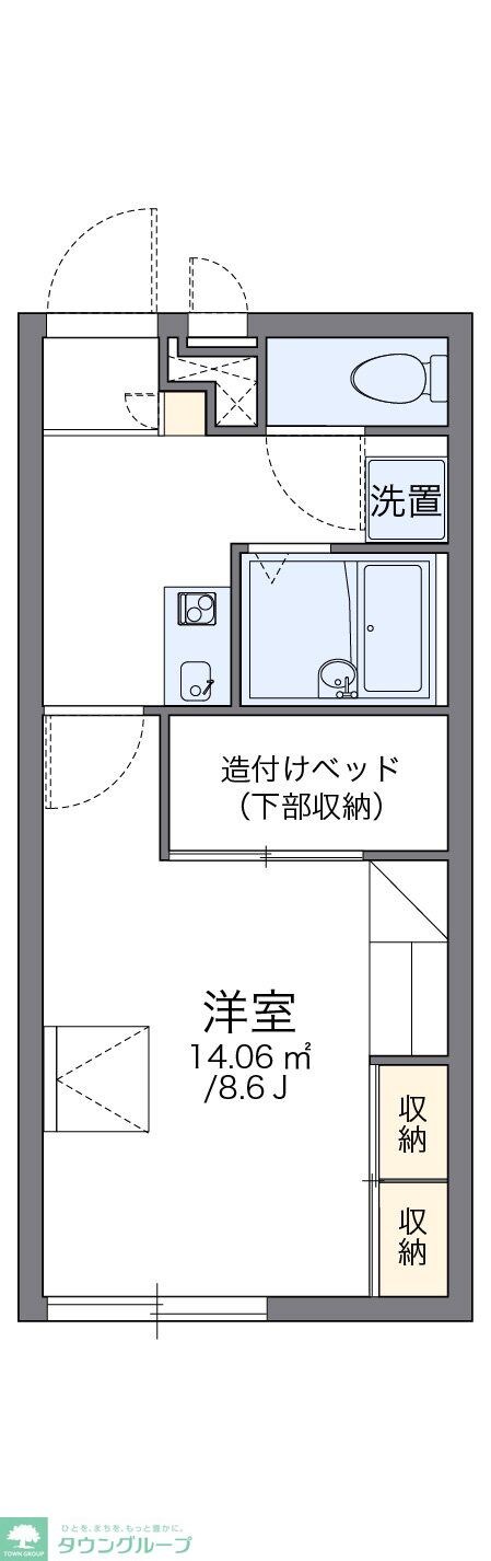 物件間取画像