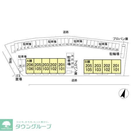 カーサ石原　Ｂの物件内観写真