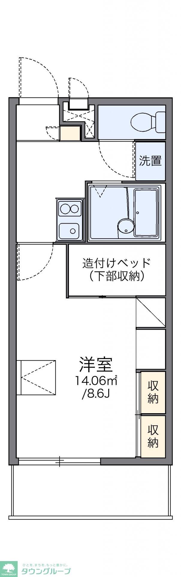 物件間取画像