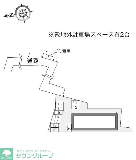 レオパレスリバーサイド下浜田IIの物件内観写真