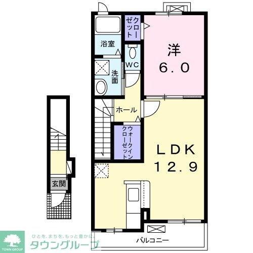 ノーブル・IIの物件間取画像